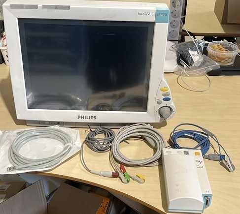 GDKMP70 SN DE84389269 Patientmonitor Phillips IntelliVue MP70